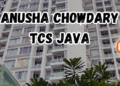 Who is Anusha Chowdary? TCS Java Expert Explained