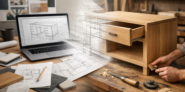 Bridging Design Intent and Craftsmanship Through Accurate Furniture Drawings