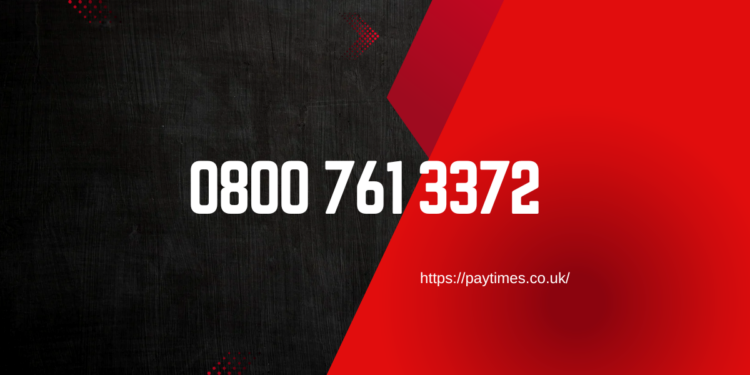 0800 761 3372