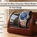7 Things to Look for When Choosing a Watch Winder for Your Omega